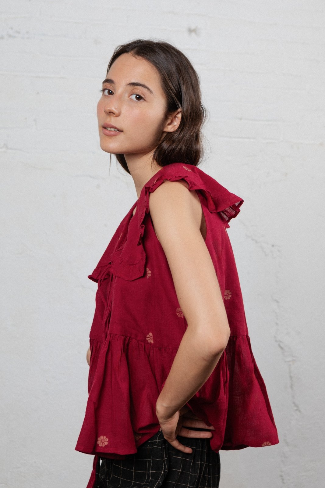 Layla top - THULI - Sustainable Women's Clothing Ethical Clothing Honest and Handcrafted