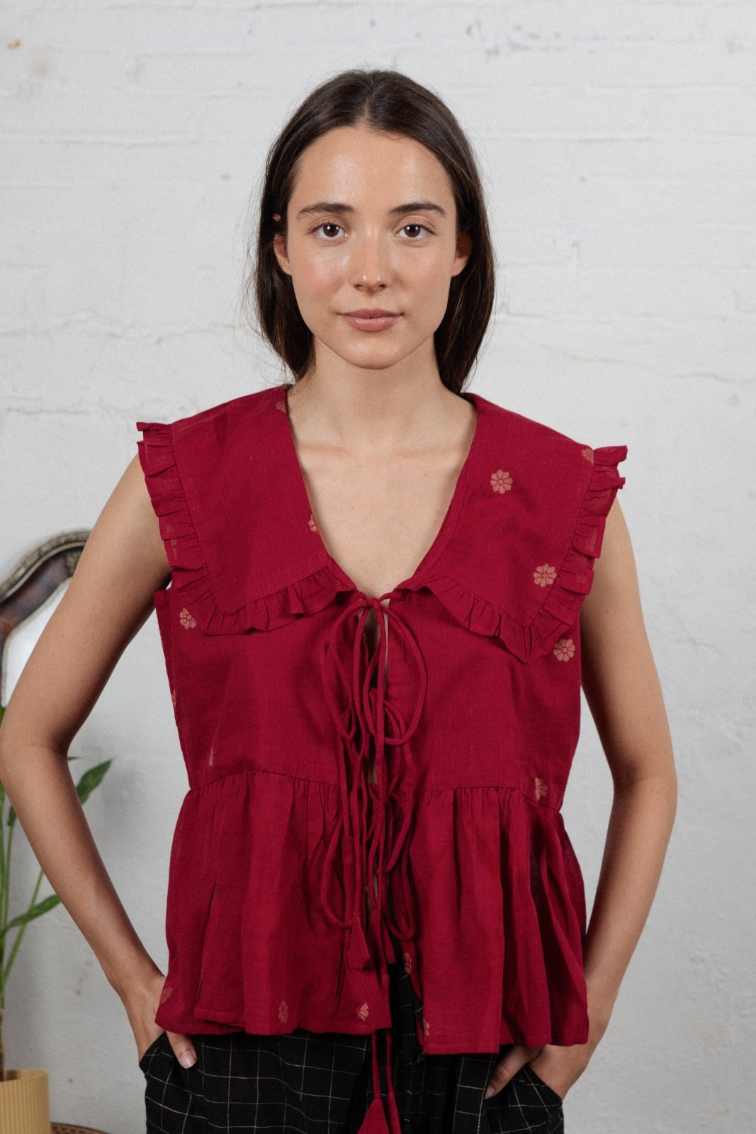 Layla top - THULI - Sustainable Women's Clothing Ethical Clothing Honest and Handcrafted